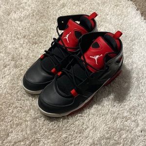 Jordan’s. Black/Red/White. Hardly warn